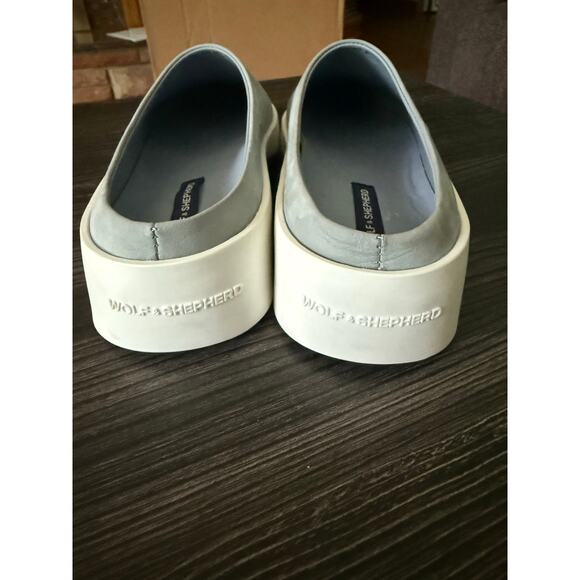 Wolf & Shepherd Grey Blue Cruise Mule Sz. 37 - Picture 8 of 9
